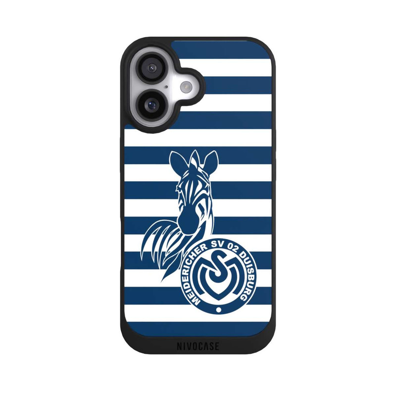 iPhone 17 NIVOpure MSV Duisburg Blau Weiß