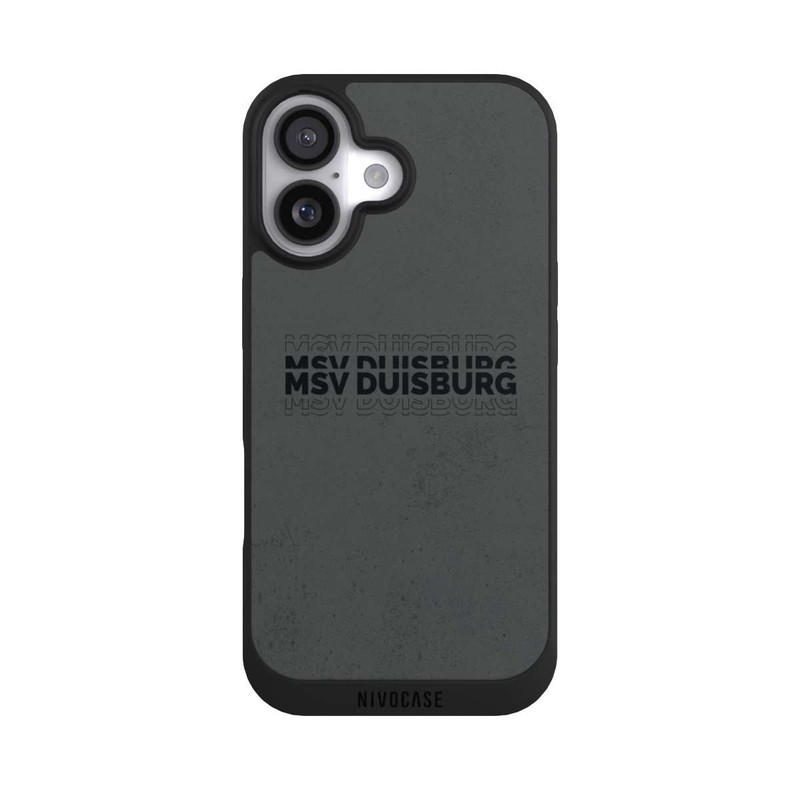 iPhone 17 NIVOpure MSV Duisburg Grau
