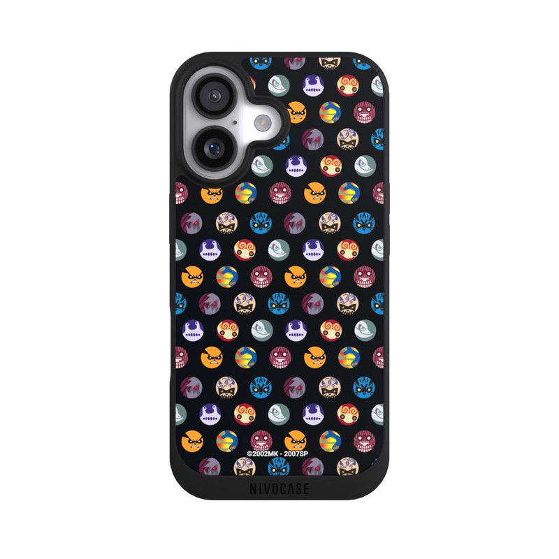 iPhone 17 NIVOpure Bijuu motif noir