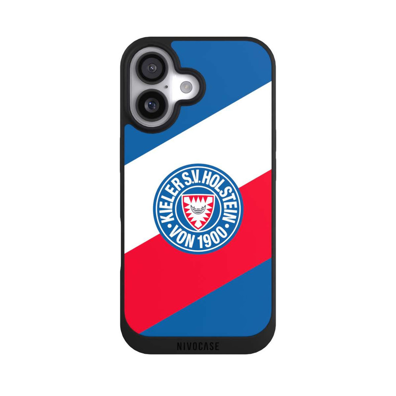 iPhone 17 NIVOpure Holstein Kiel Logo Streifen