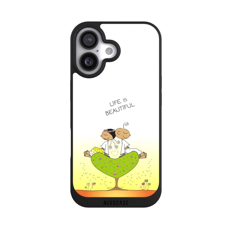 iPhone 17 NIVOpure Life is Beautiful Meditation Der Kleine Yogi