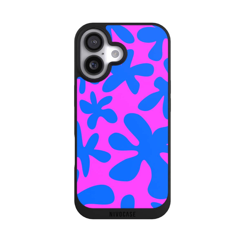 iPhone 17 NIVOpure Dopamin Flowers Blue