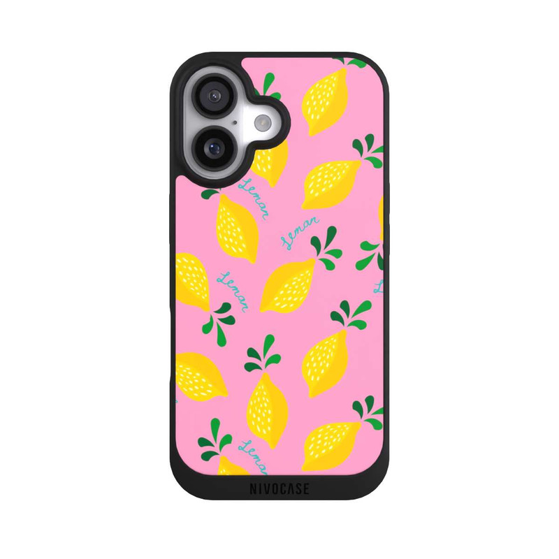iPhone 17 NIVOpure Dopamin Lemon Pattern