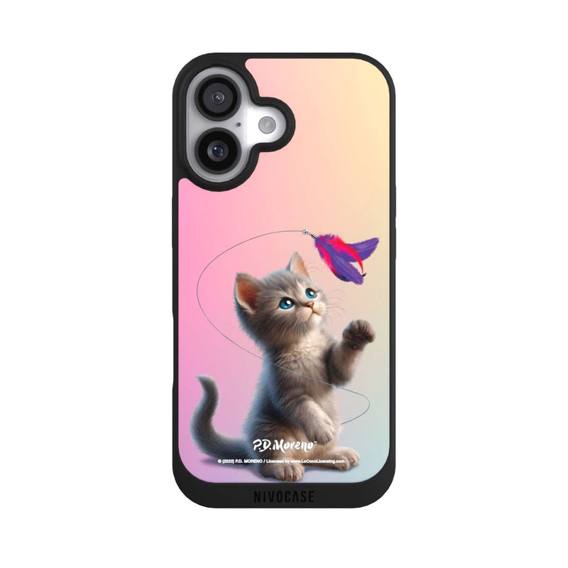 iPhone 17 NIVOpure Playing Cat with Feather