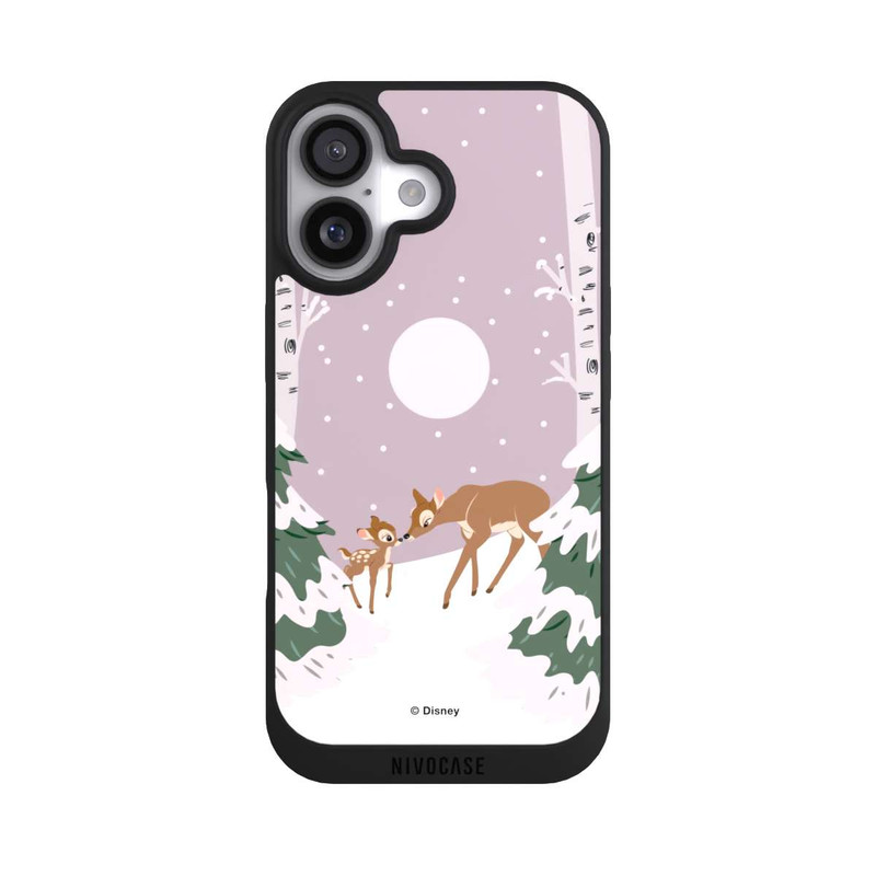 iPhone 17 NIVOpure Bambi und Mutter Winterliebe