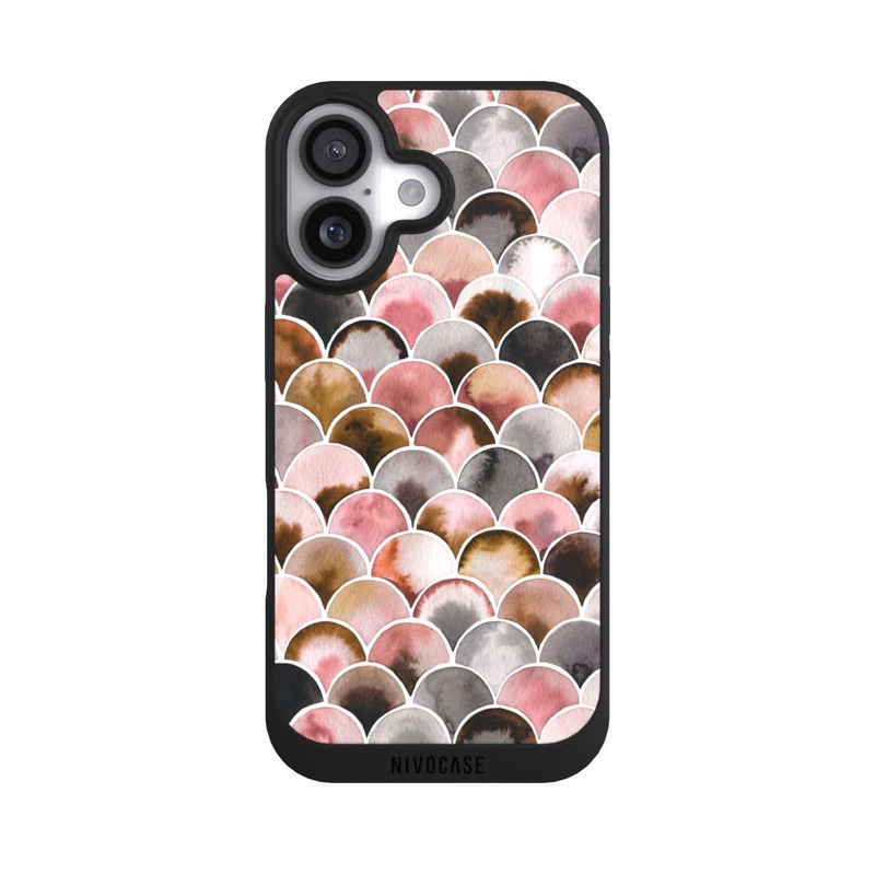 iPhone 17 NIVOpure Japandi Scales Pink Brown