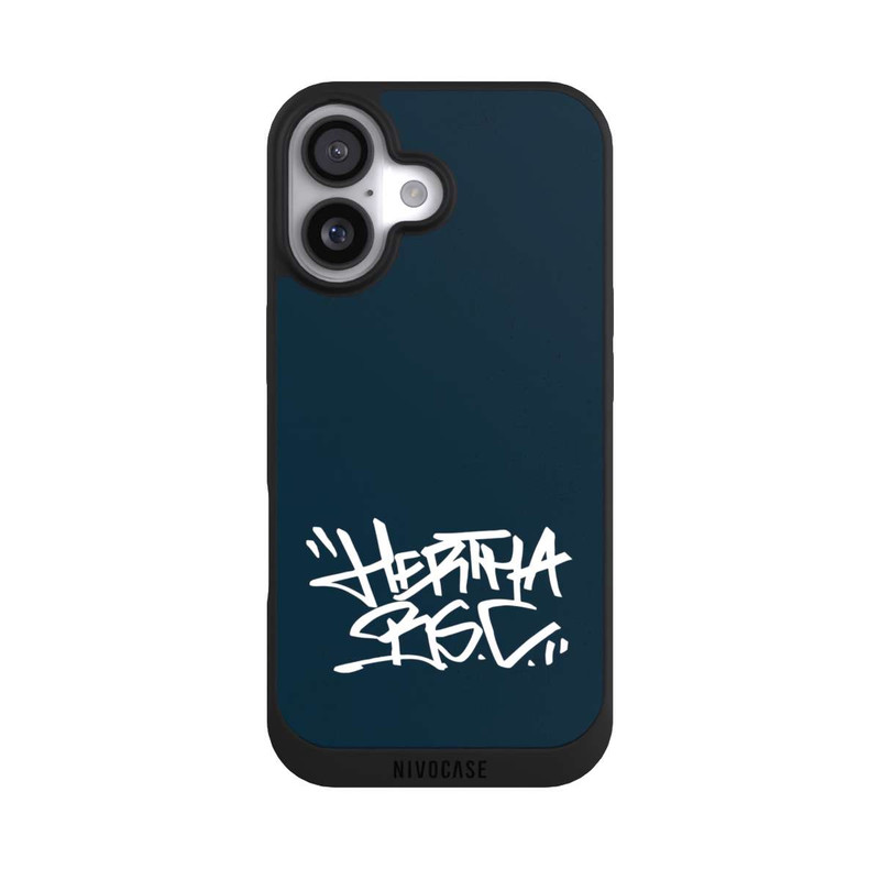 iPhone 17 NIVOpure Hertha BSC Graffiti Blau