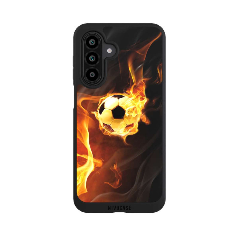 Galaxy A17 5G NIVOpure Ballon de Foot en Flammes