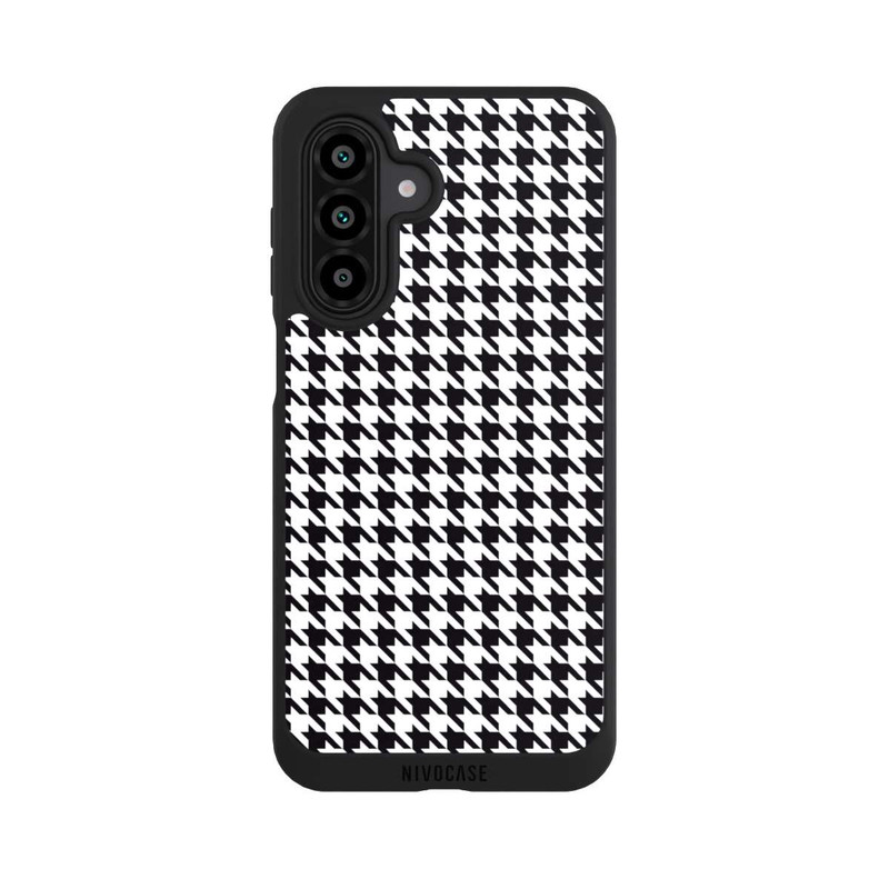 Galaxy A17 5G NIVOpure Pied de Poule Noir Blanc