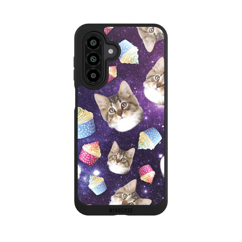 Galaxy A17 5G NIVOpure Crazy Galaxy Space Cats