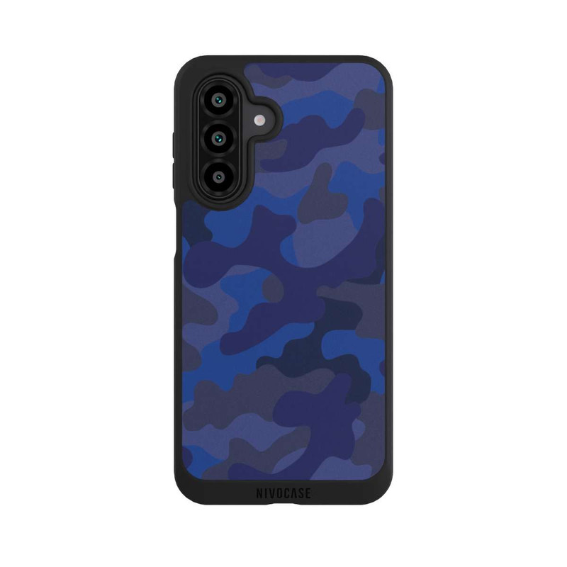 Galaxy A17 5G NIVOpure Camouflage bleu marine