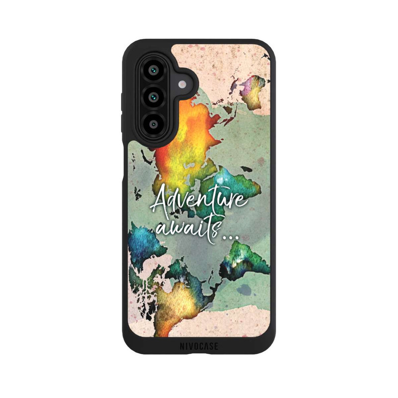 Galaxy A17 5G NIVOpure Carte du Monde en Couleurs