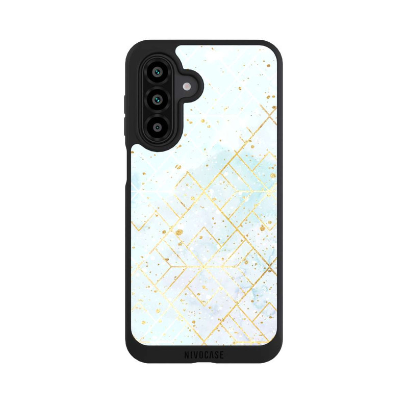 Galaxy A17 5G NIVOpure Marbre Pastel Motif de Maille