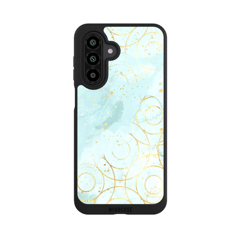 Galaxy A17 5G NIVOpure Marbre Vert Motif de Maille Mixte