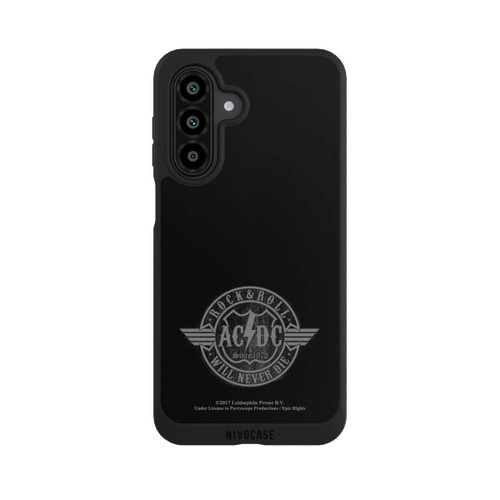 Samsung Galaxy A17 5G NIVOpure ACDC Rock and Roll Grau