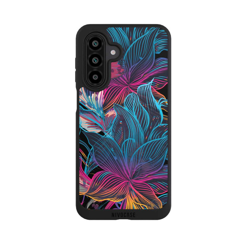 Galaxy A17 5G NIVOpure Le pouvoir des fleurs néon