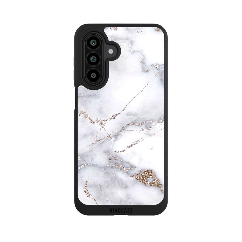 Galaxy A17 5G NIVOpure Marbre Argent Scintillant Look