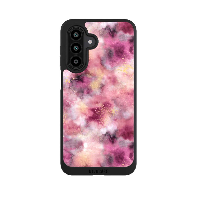 Galaxy A17 5G NIVOpure Rose aquarelle marbré fumé