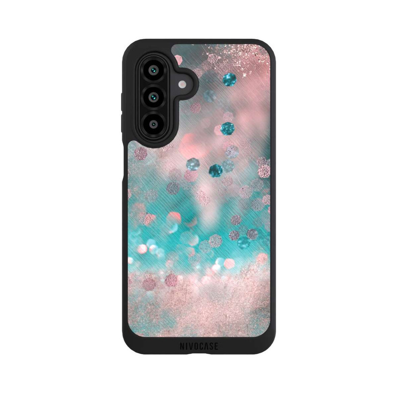 Galaxy A17 5G NIVOpure Türkis-glamouröser Glitzerlook