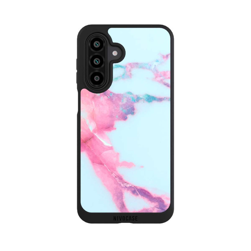 Galaxy A17 5G NIVOpure Hellblauer schillernder Adermarmor