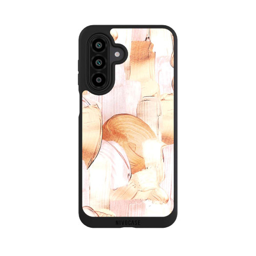 Samsung Galaxy A17 5G NIVOpure White/Gold Brush Pattern