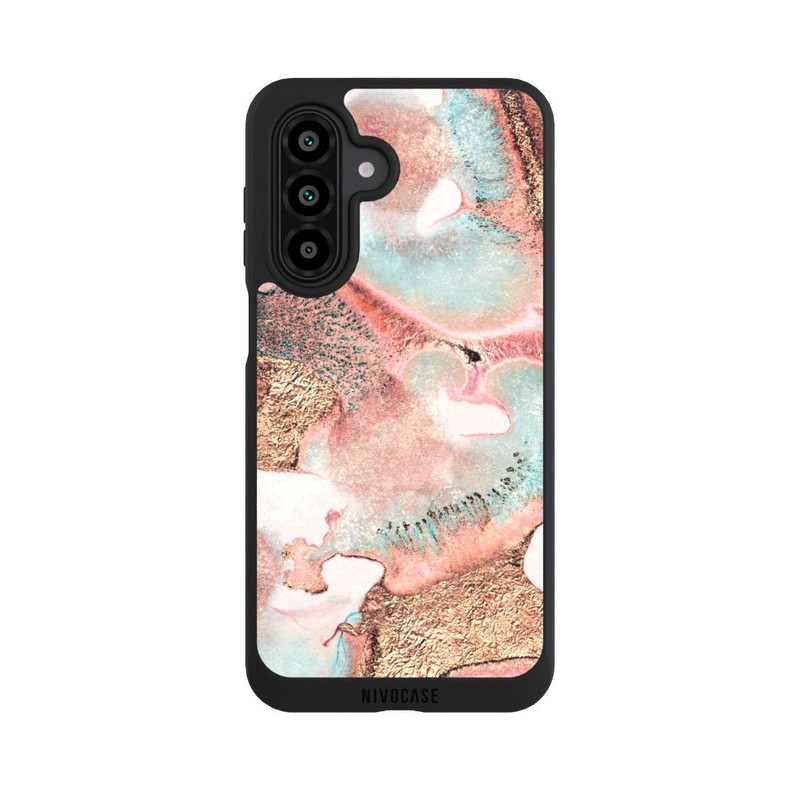 Galaxy A17 5G NIVOpure Joli imprimé doré à l'encre