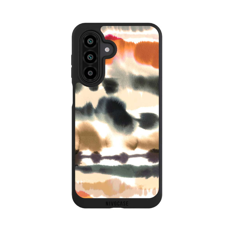 Galaxy A17 5G NIVOpure Lignes d'aquarelle nautique douces orange