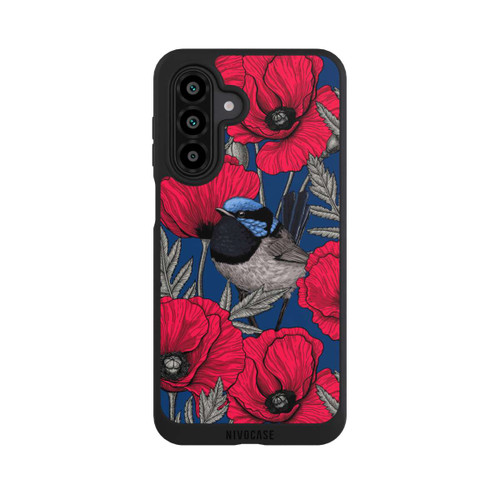 Samsung Galaxy A17 5G NIVOpure Zaunkönige und Mohnblumen 2