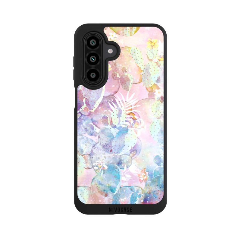 Galaxy A17 5G NIVOpure Aquarelle de cactus fleuris