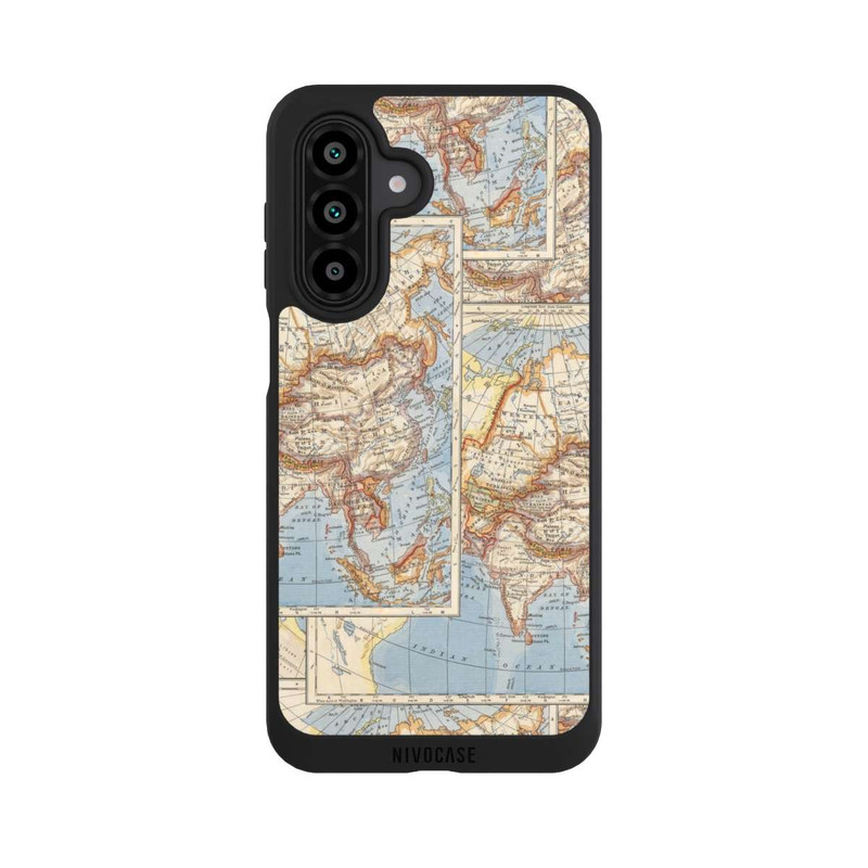Galaxy A17 5G NIVOpure Weltkarte Vintage