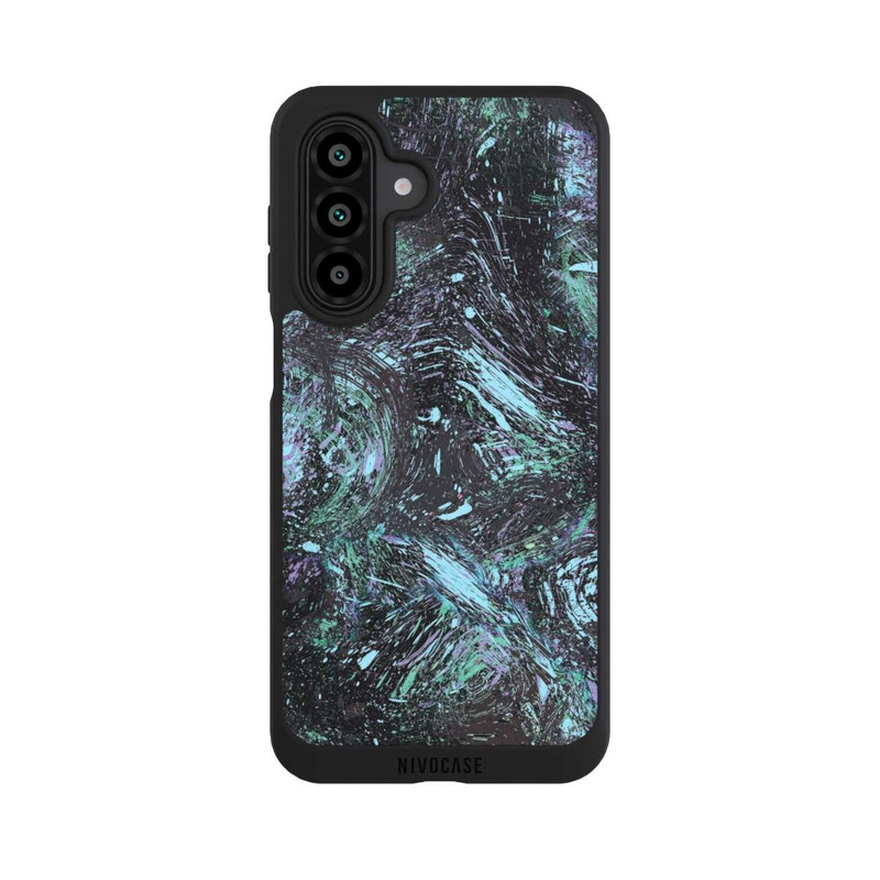 Galaxy A17 5G NIVOpure Abstract Dripping Dust Purple