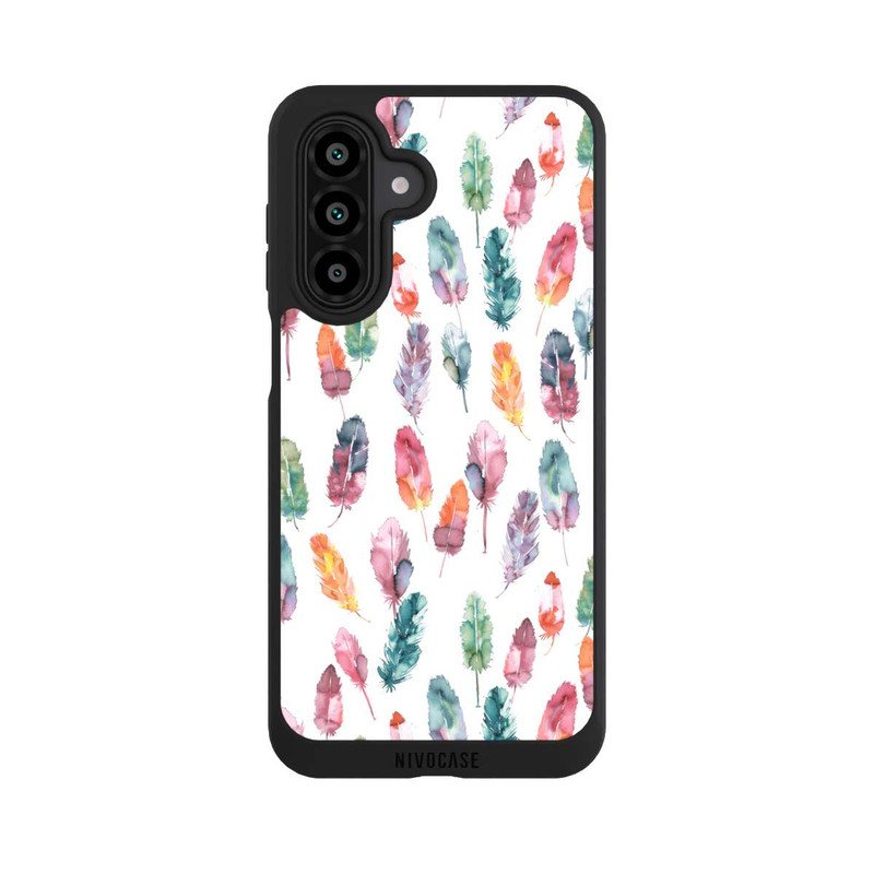 Galaxy A17 5G NIVOpure Aquarellfedern Boho