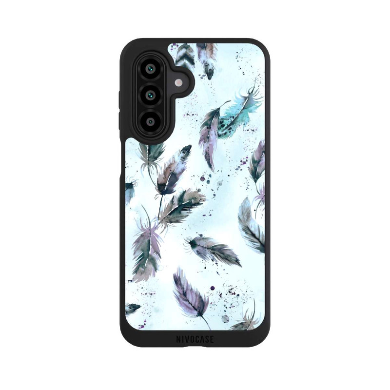 Galaxy A17 5G NIVOpure Magische Federn Sanftes Blau