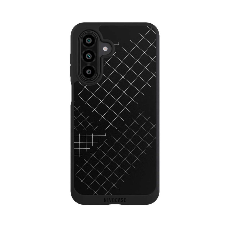 Galaxy A17 5G NIVOpure Black White Grid