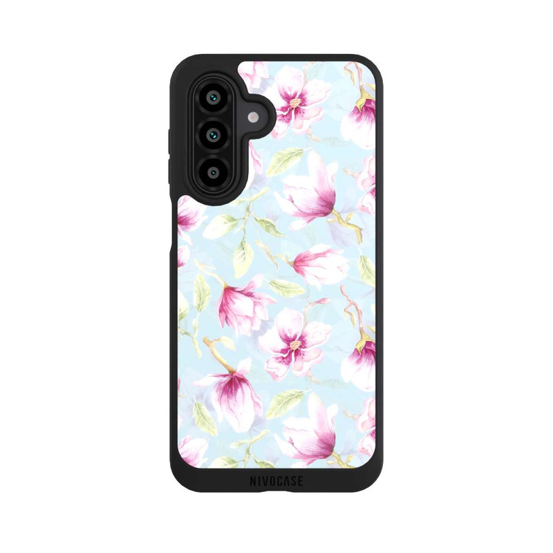 Galaxy A17 5G NIVOpure Magnolias sur bleu