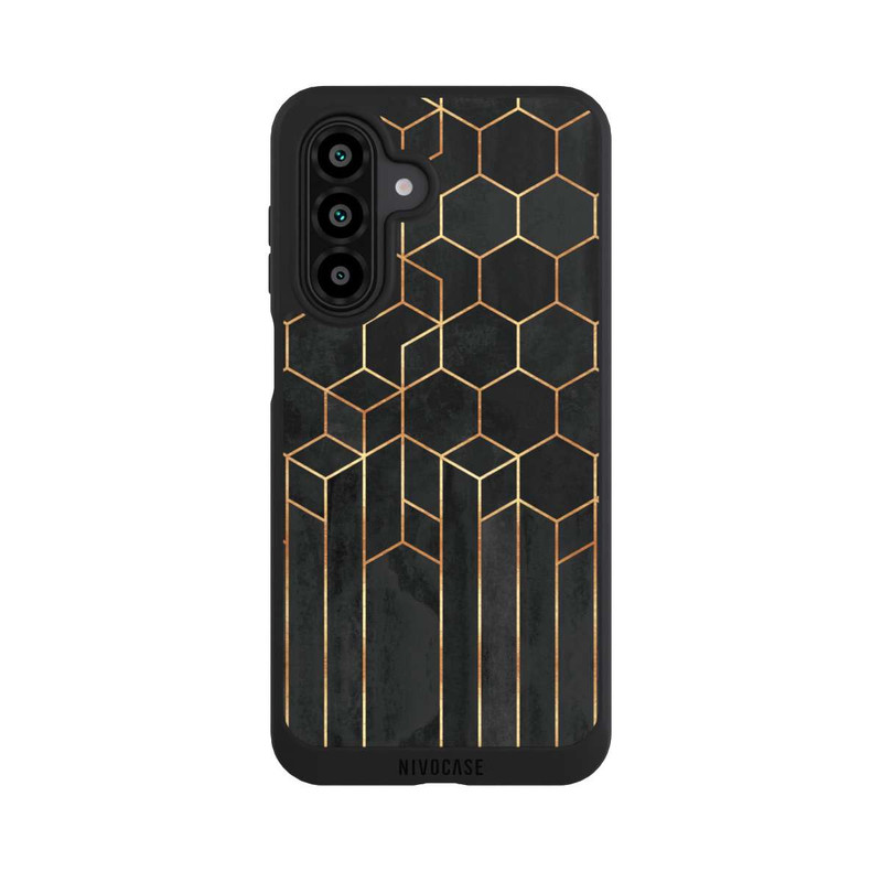 Galaxy A17 5G NIVOpure Hexagones noirs