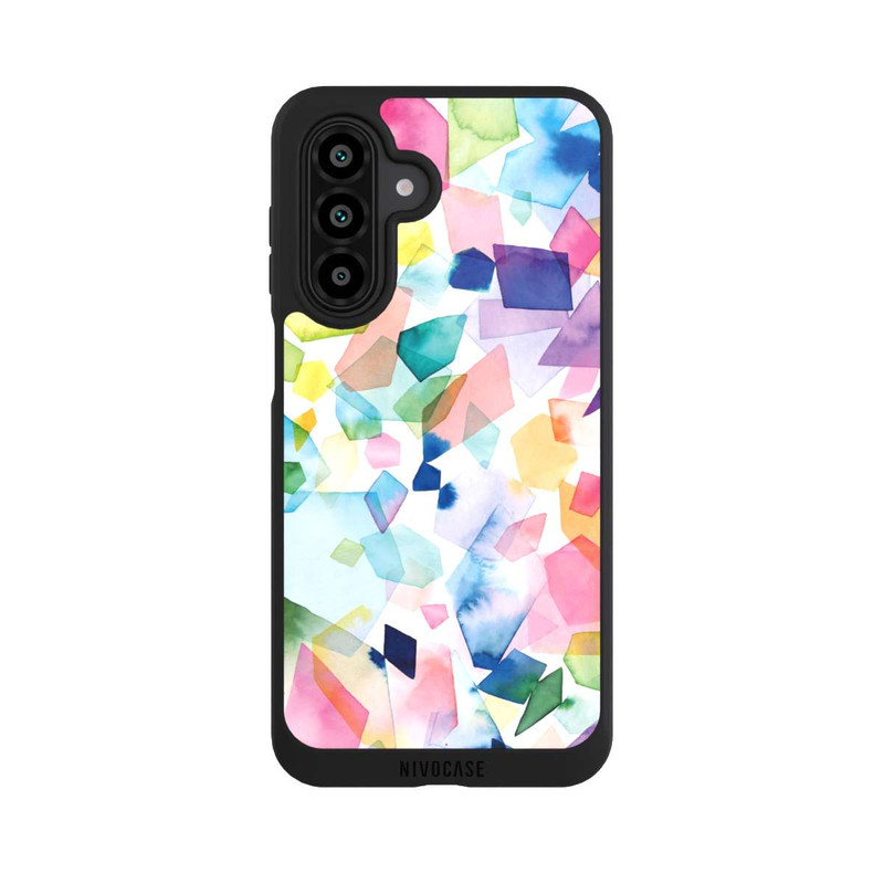 Galaxy A17 5G NIVOpure Diamants de pierres précieuses aquarelle colorées