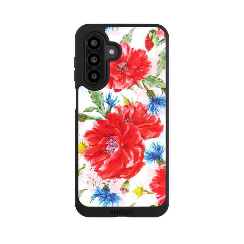 Galaxy A17 5G NIVOpure Sommerwiese Kornblumen Mohn