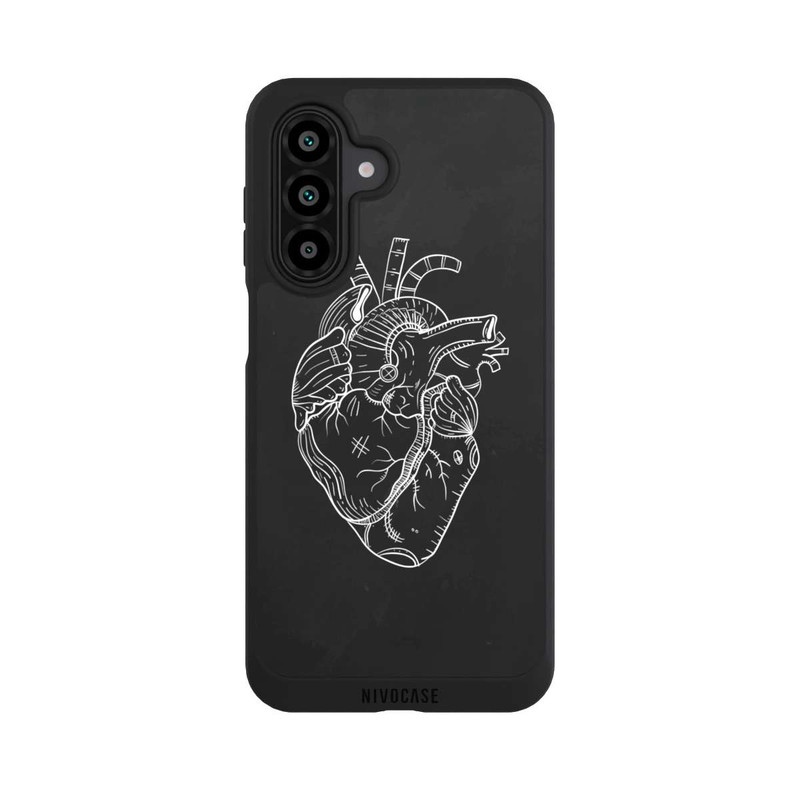 Galaxy A17 5G NIVOpure Heart Drawing Black