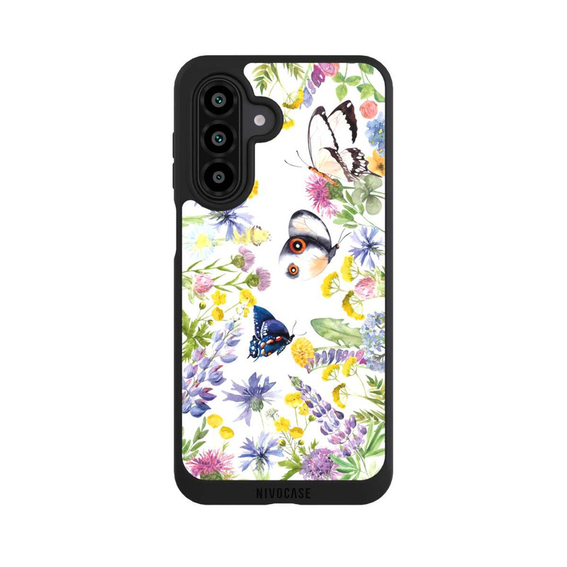 Galaxy A17 5G NIVOpure Colourful Spring Flowers and Butterflies
