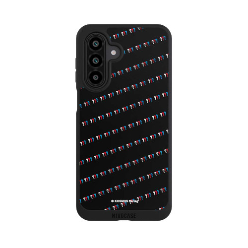 Samsung Galaxy A17 5G NIVOpure Drei Fragezeichen Muster Schräg