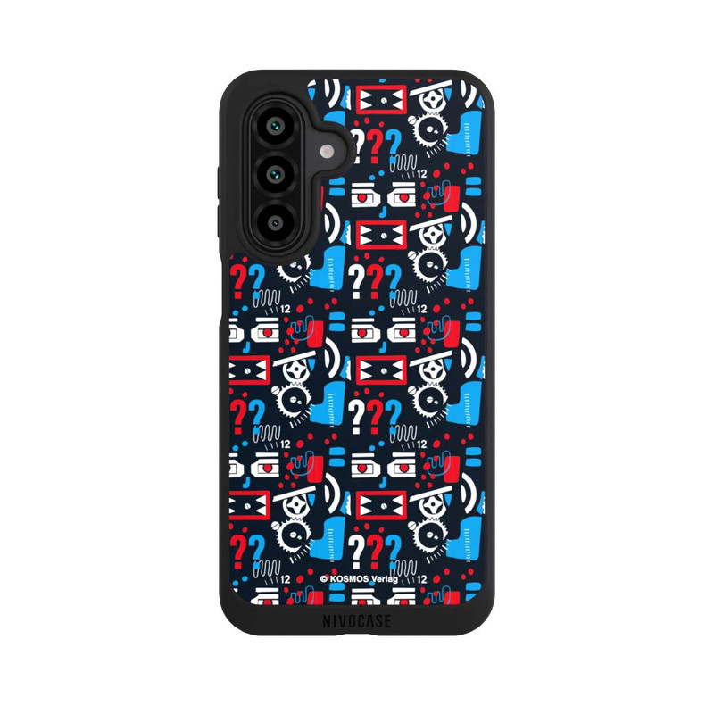 Galaxy A17 5G NIVOpure Drei Fragezeichen Wildes Muster