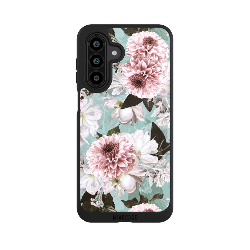 Galaxy A17 5G NIVOpure Flower Wallpaper Baroque Blue