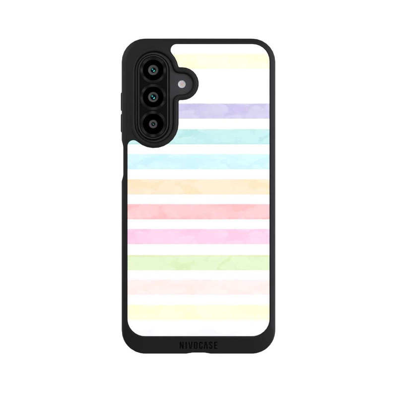 Galaxy A17 5G NIVOpure Rayures colorées arc-en-ciel
