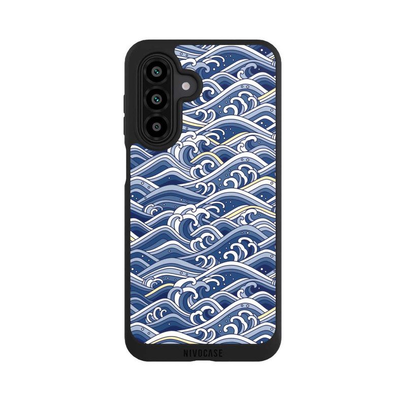 Galaxy A17 5G NIVOpure Vagues bleues kanagawa