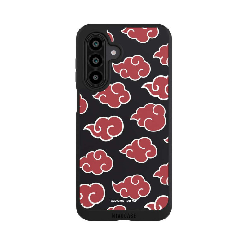 Galaxy A17 5G NIVOpure Akatsuki Pattern Noir Big