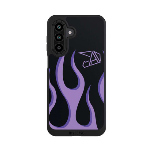 Samsung Galaxy A17 5G NIVOpure Violette Flammen