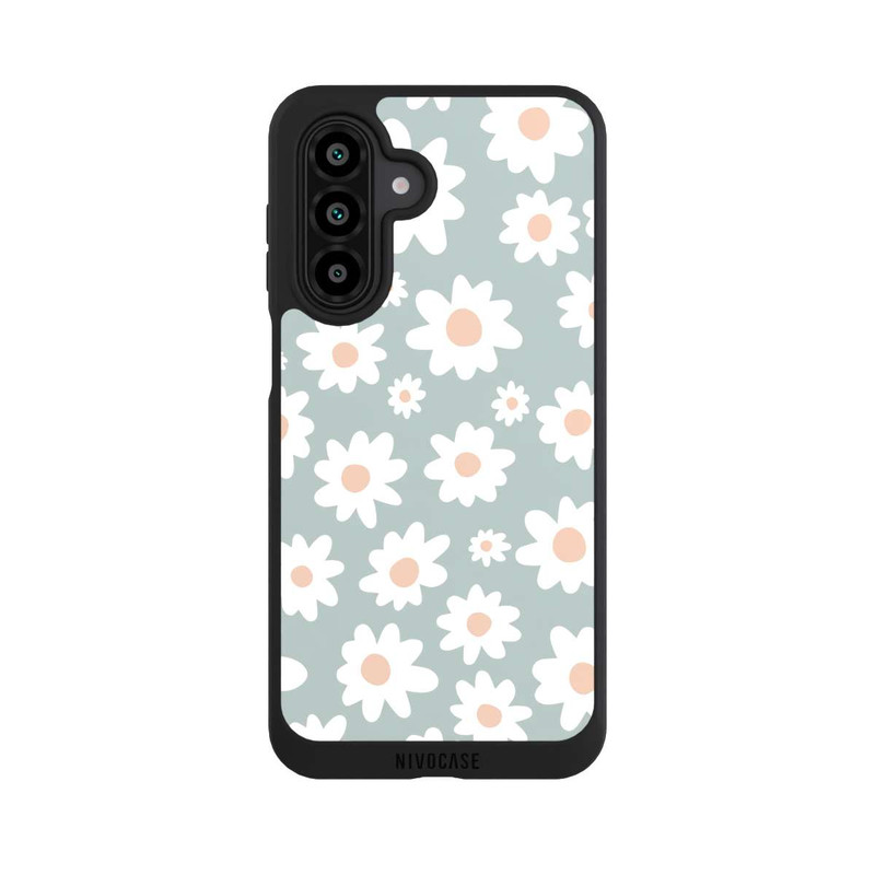 Galaxy A17 5G NIVOpure Gänseblümchen Muster grün