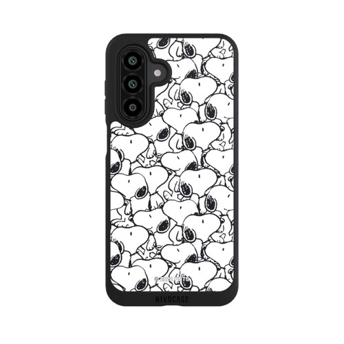 Samsung Galaxy A17 5G NIVOpure Snoopy Muster Schwarz und Weiß