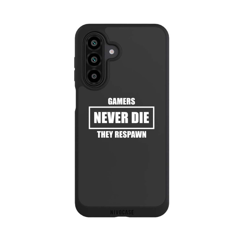 Galaxy A17 5G NIVOpure Gamers Never Die. They Respawn.